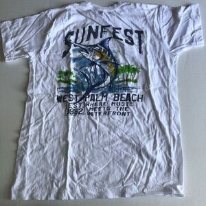 Bee Easy Sunfest West Palm Beach T-Shirt Sz M A780